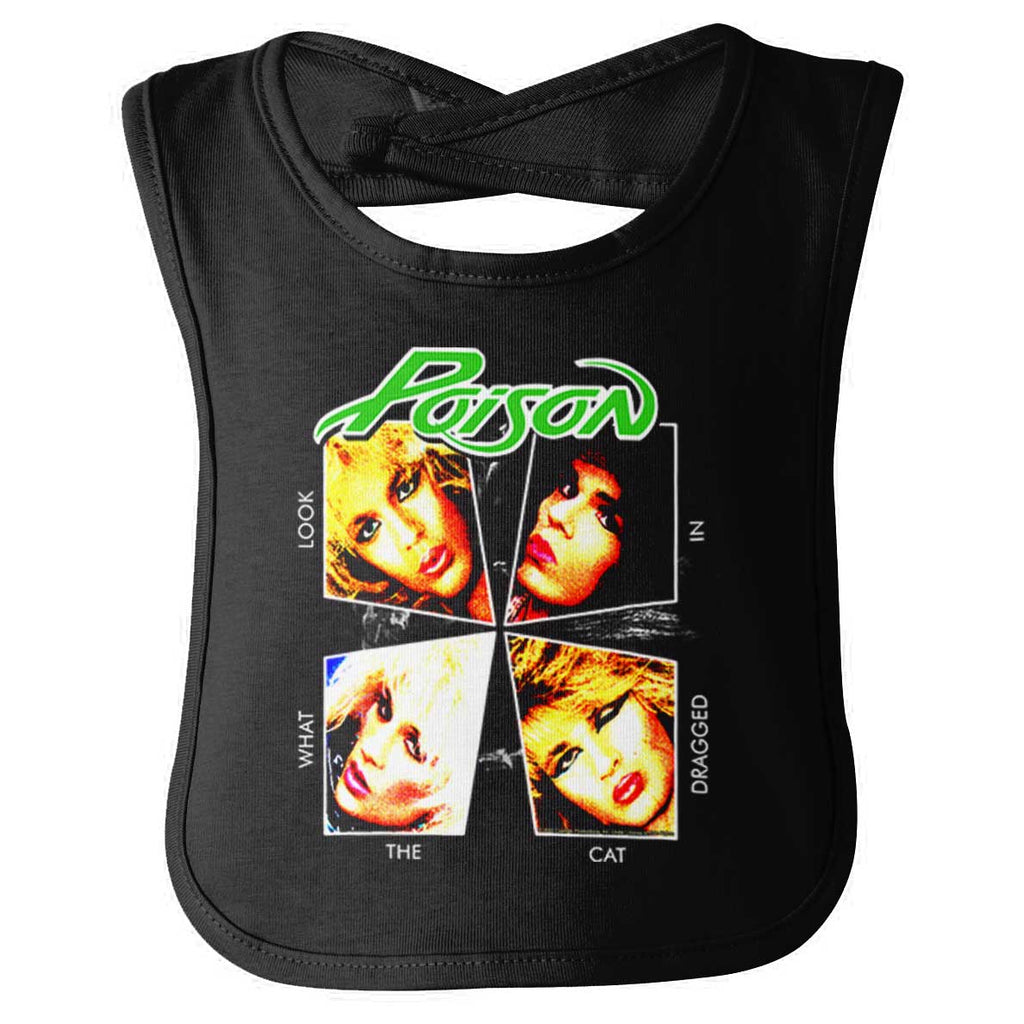 What The Cat Dragged In Infant Baby Bib-Direct To Garment Print-Brisco Baby