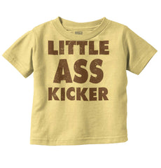 Ass Kicker Infant Toddler T Shirt-Direct To Garment Print-Brisco Baby