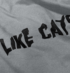 I Like Cats Romper Bodysuit-Direct To Garment Print-Brisco Baby