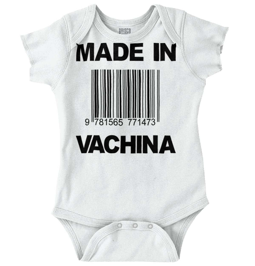 Made In Vachina Romper Bodysuit-Direct To Garment Print-Brisco Baby