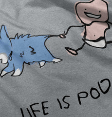 Dog Tail Infant Toddler T Shirt-Direct To Garment Print-Brisco Baby