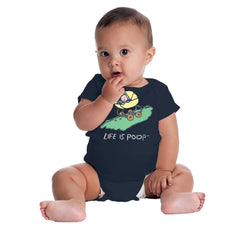 Downhill Stroller Romper-Direct To Garment Print-Brisco Baby