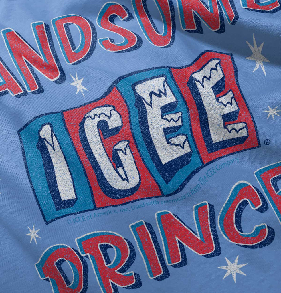 Handsome Prince Toddler Baseball-Direct To Garment Print-Brisco Baby