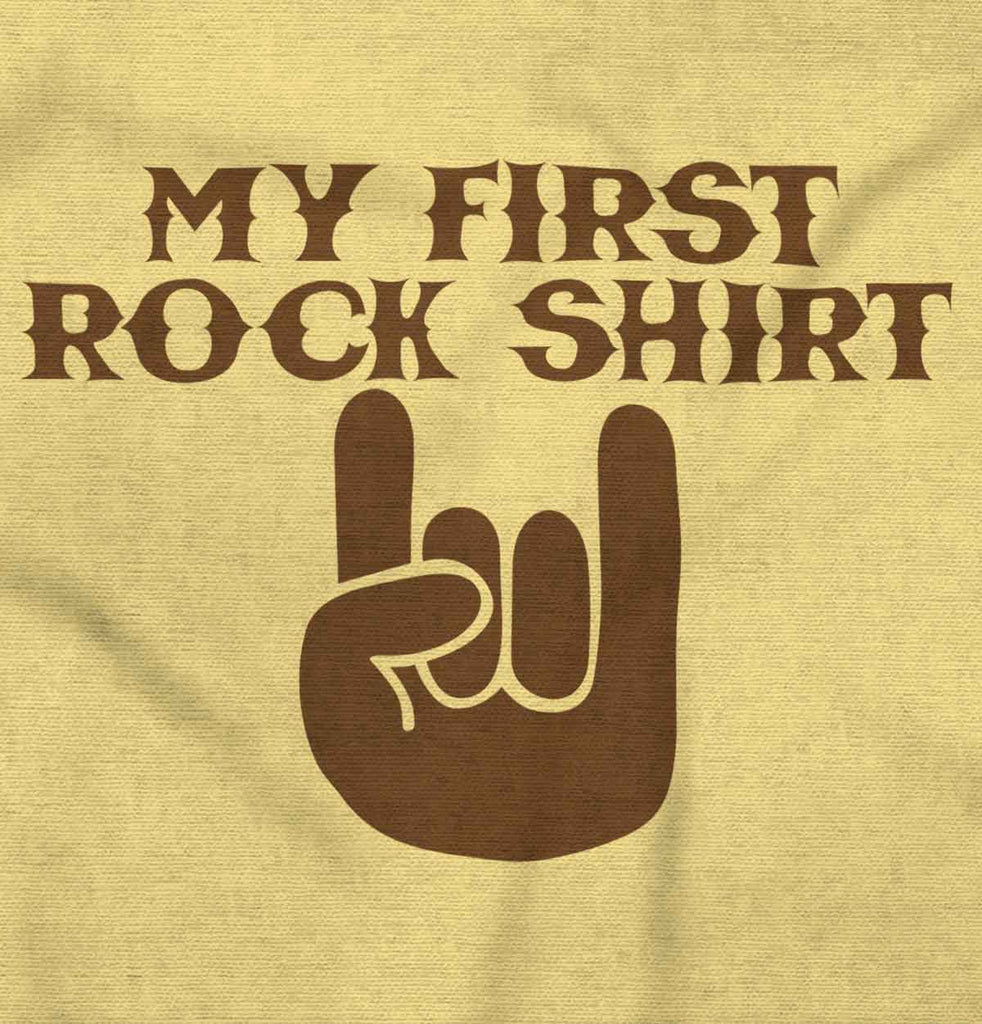 Rock Shirt Infant Toddler T Shirt-Direct To Garment Print-Brisco Baby