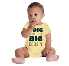 Dig Big Cousin Romper Bodysuit-Direct To Garment Print-Brisco Baby