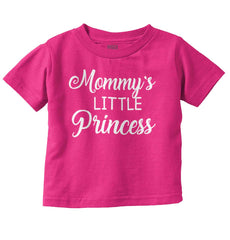 Mommy's Little Princess Infant Toddler T Shirt-Direct To Garment Print-Brisco Baby