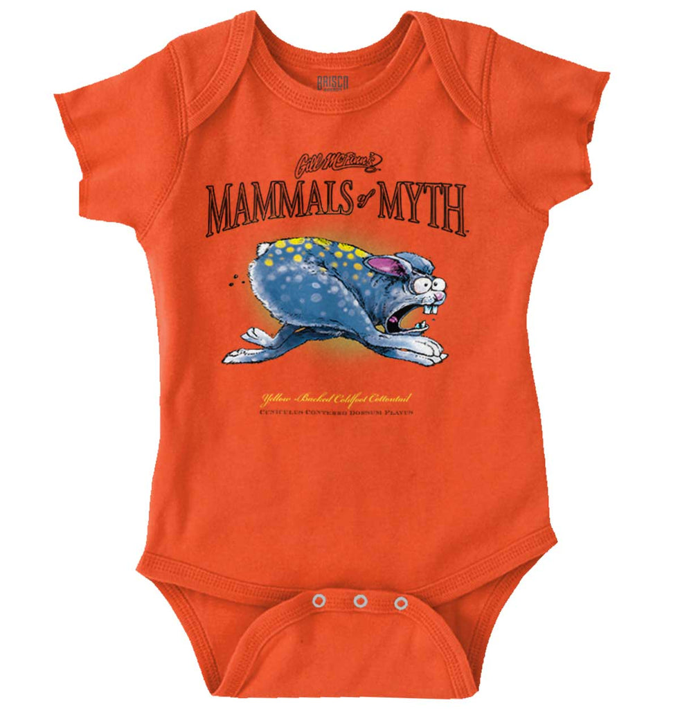 Yellow-Backed Coldfo Romper Bodysuit-Direct To Garment Print-Brisco Baby