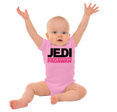 Jedi Padawan Romper Bodysuit-Direct To Garment Print-Brisco Baby