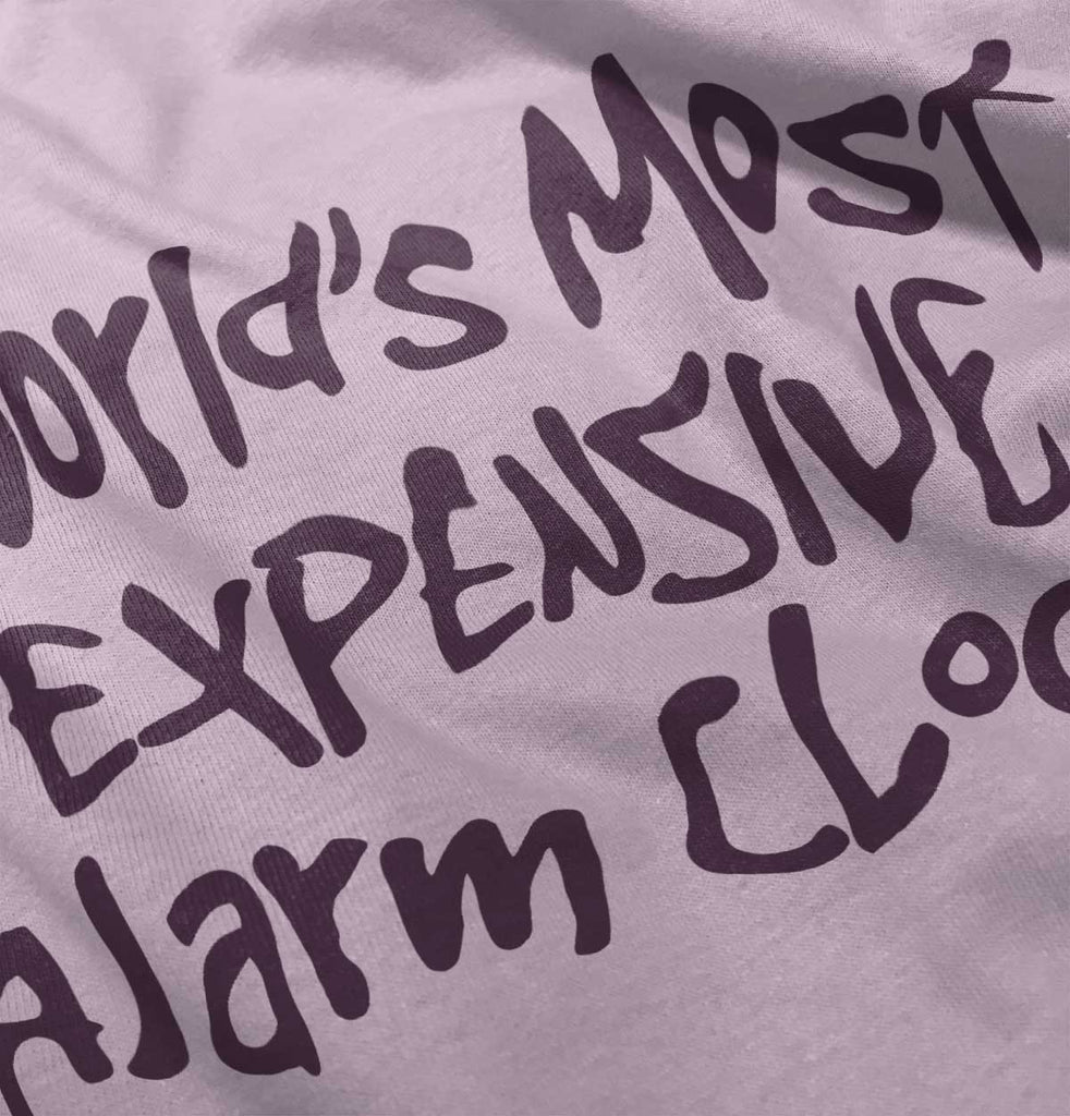 Alarm Clock Infant Toddler T Shirt-Direct To Garment Print-Brisco Baby