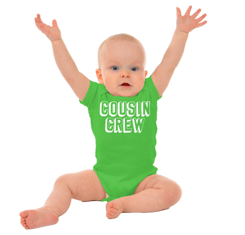 Cousin Crew Romper Bodysuit-Direct To Garment Print-Brisco Baby