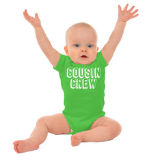 Cousin Crew Romper Bodysuit-Direct To Garment Print-Brisco Baby