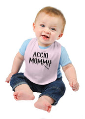 Accio Mommy Infant Baby Bib-Direct To Garment Print-Brisco Baby