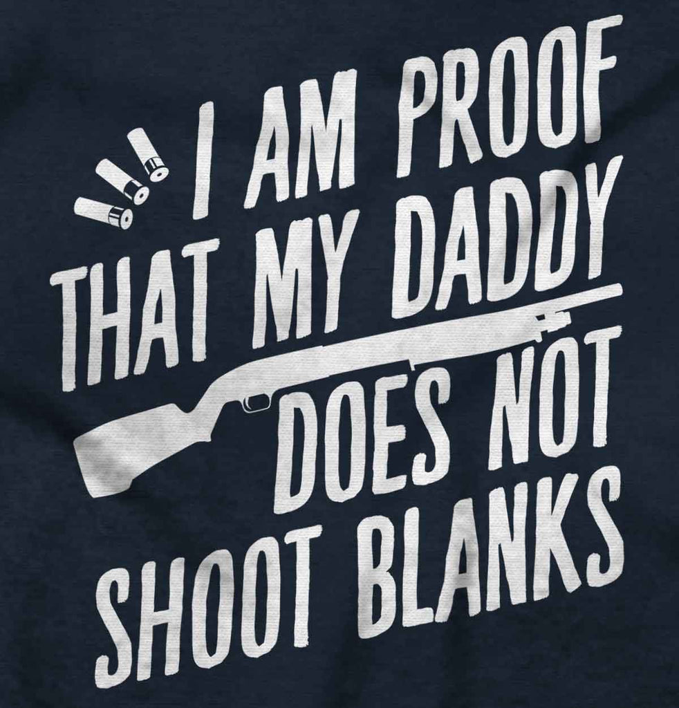 Proof Daddy Shoots Romper Bodysuit-Direct To Garment Print-Brisco Baby