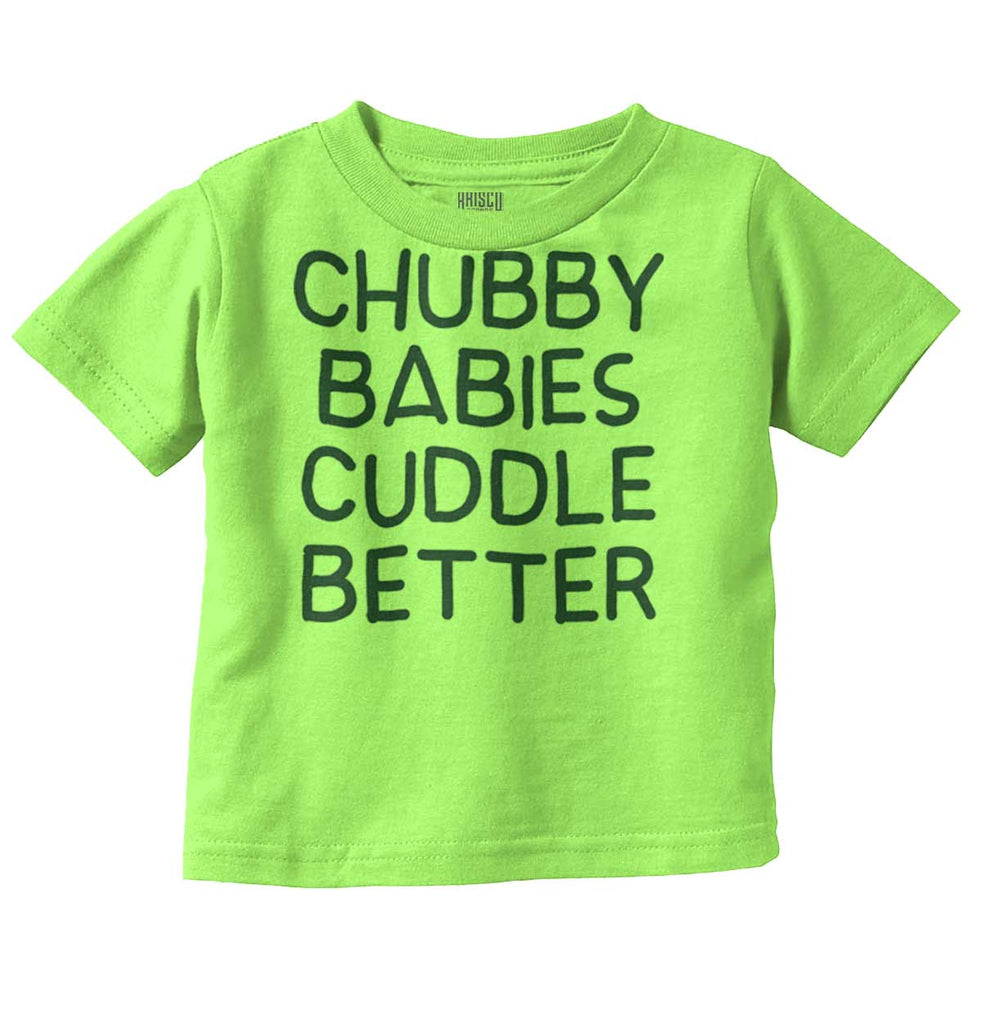 Chubby Babies Infant Toddler T Shirt-Direct To Garment Print-Brisco Baby
