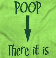 Poop There It Is Romper Bodysuit-Direct To Garment Print-Brisco Baby