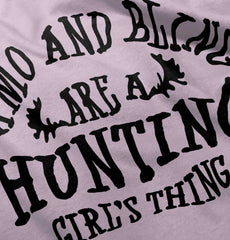 Camo Bling Hunting Thing Infant Toddler T Shirt-Direct To Garment Print-Brisco Baby