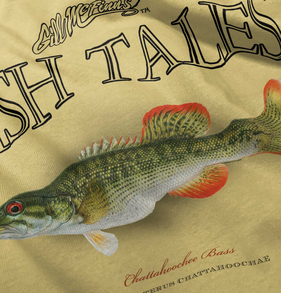 Chattahoochee Bass Infant Toddler T Shirt-Direct To Garment Print-Brisco Baby