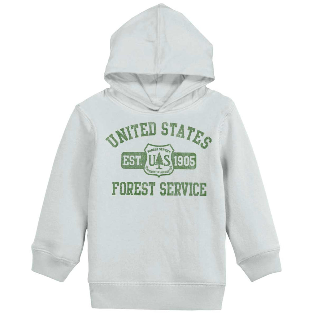 Forest Service Toddler Pullover Hoodie-Direct To Garment Print-Brisco Baby