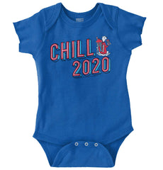 Chill 2020 Romper Bodysuit-Direct To Garment Print-Brisco Baby