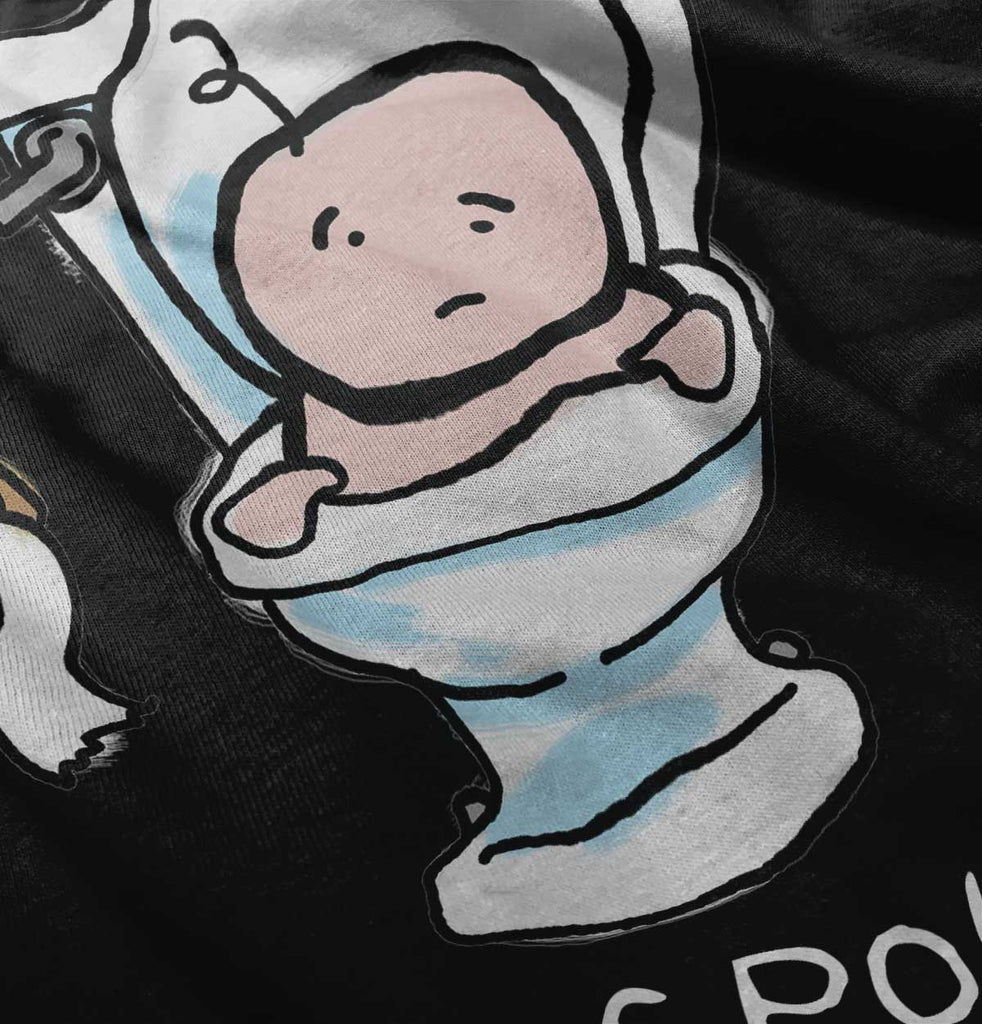 Baby Toilet Infant Toddler T Shirt-Direct To Garment Print-Brisco Baby