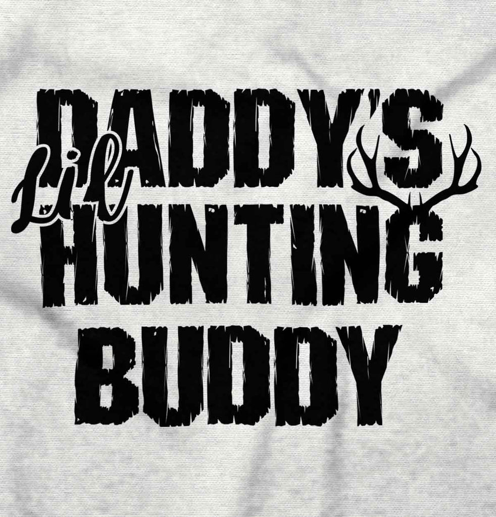 Lil Hunting Buddy Infant Toddler T Shirt-Direct To Garment Print-Brisco Baby