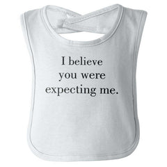 Expecting Me Infant Baby Bib-Direct To Garment Print-Brisco Baby