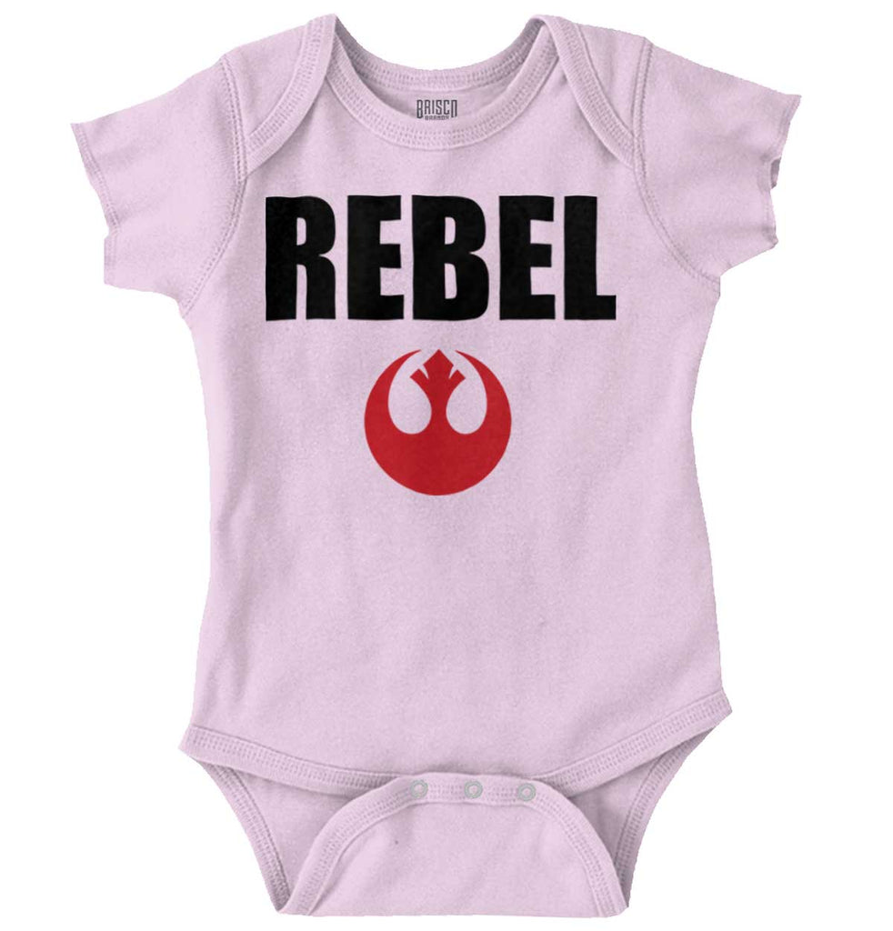 Rebel Star Wars Romper Bodysuit-Direct To Garment Print-Brisco Baby