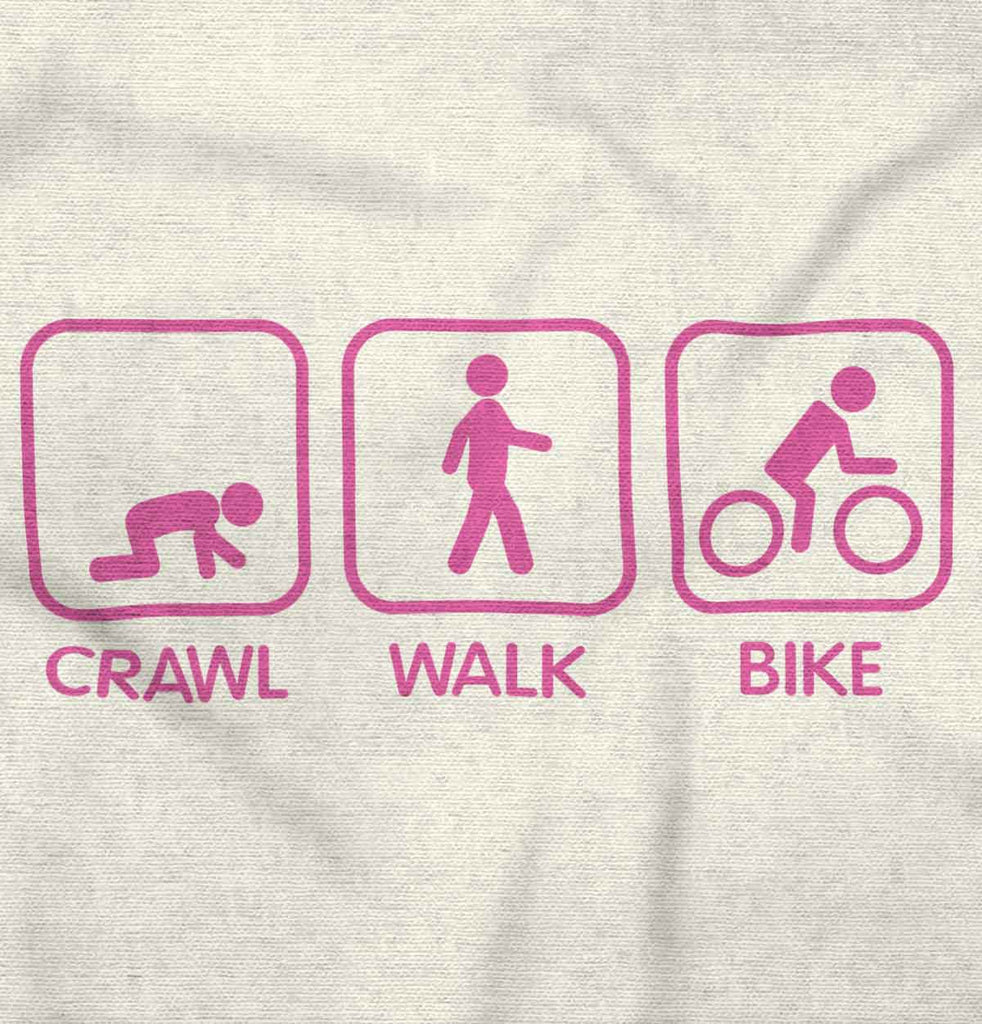 Crawl Walk Bike Baby Striped Skirt Dress-Direct To Garment Print-Brisco Baby