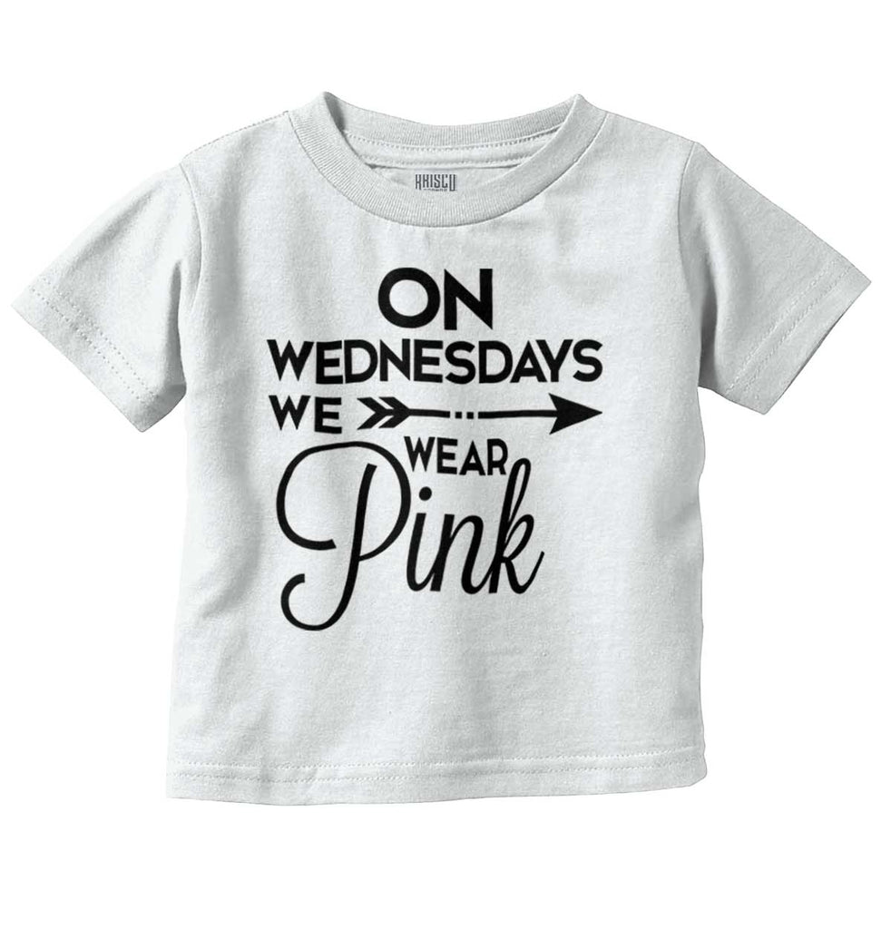 Wear Pink Infant Toddler T Shirt-Direct To Garment Print-Brisco Baby