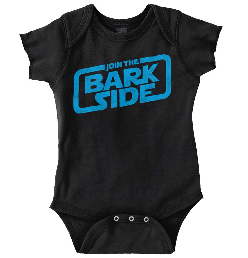 Bark Side Romper Bodysuit-Direct To Garment Print-Brisco Baby