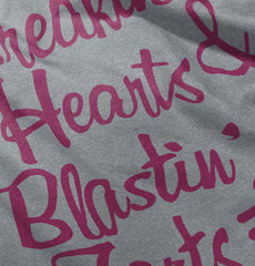 Blastin Farts Raglan Romper Bodysuit-Direct To Garment Print-Brisco Baby