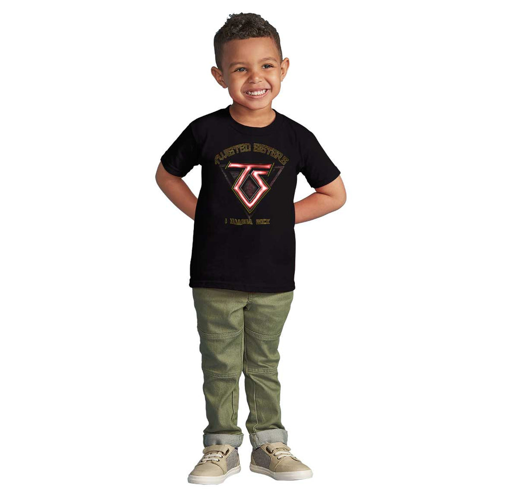 Rock N Roll Infant Toddler T Shirt-Direct To Garment Print-Brisco Baby