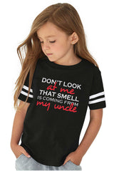 That Smell Toddler Football Jersey Tee-Direct To Garment Print-Brisco Baby