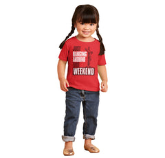 Hanging Around Infant Toddler T Shirt-Direct To Garment Print-Brisco Baby