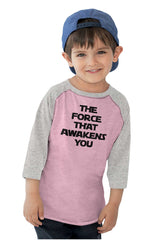 Force Awakens You Toddler Baseball-Direct To Garment Print-Brisco Baby