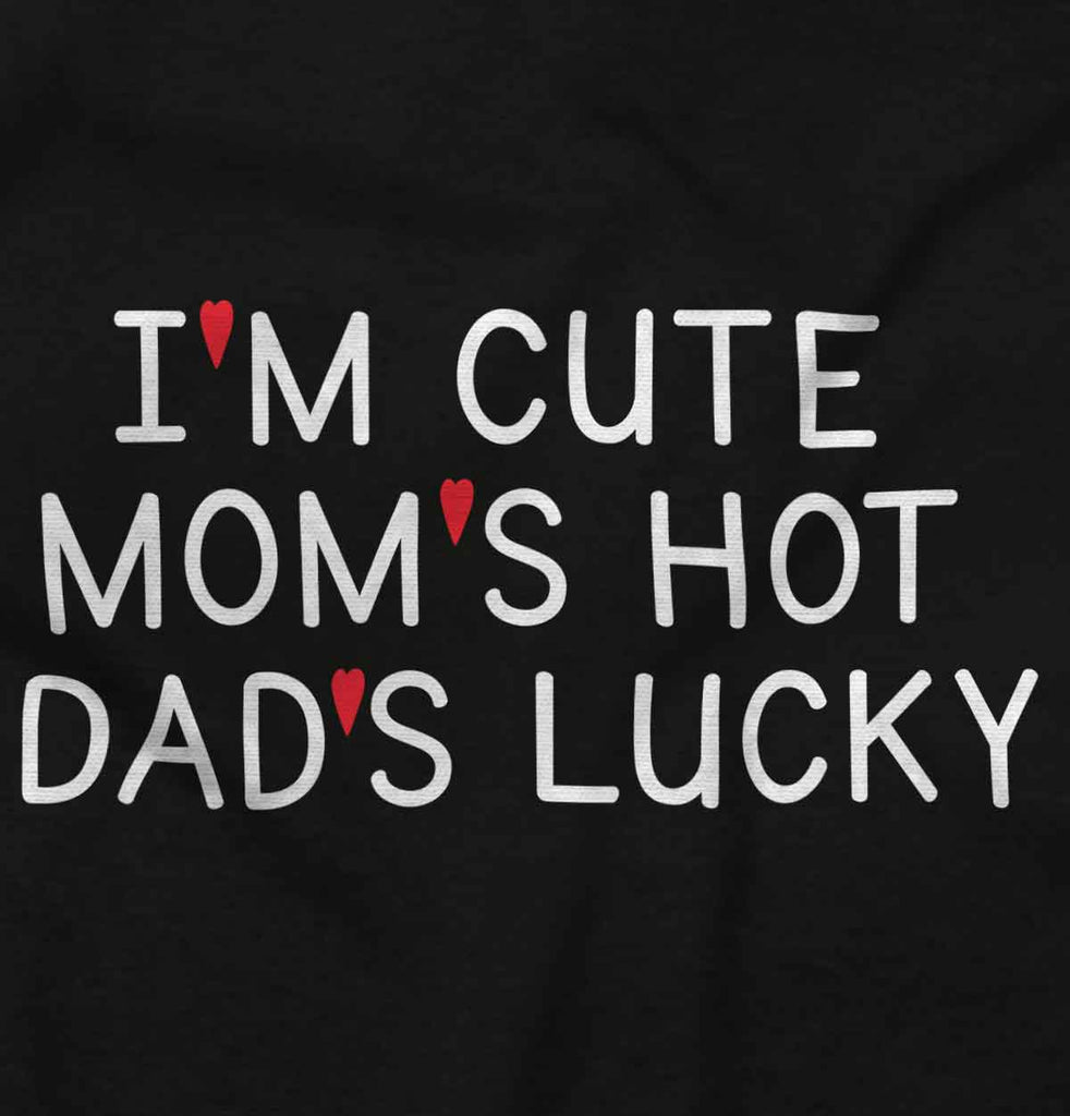 Dads Lucky Romper Bodysuit-Direct To Garment Print-Brisco Baby