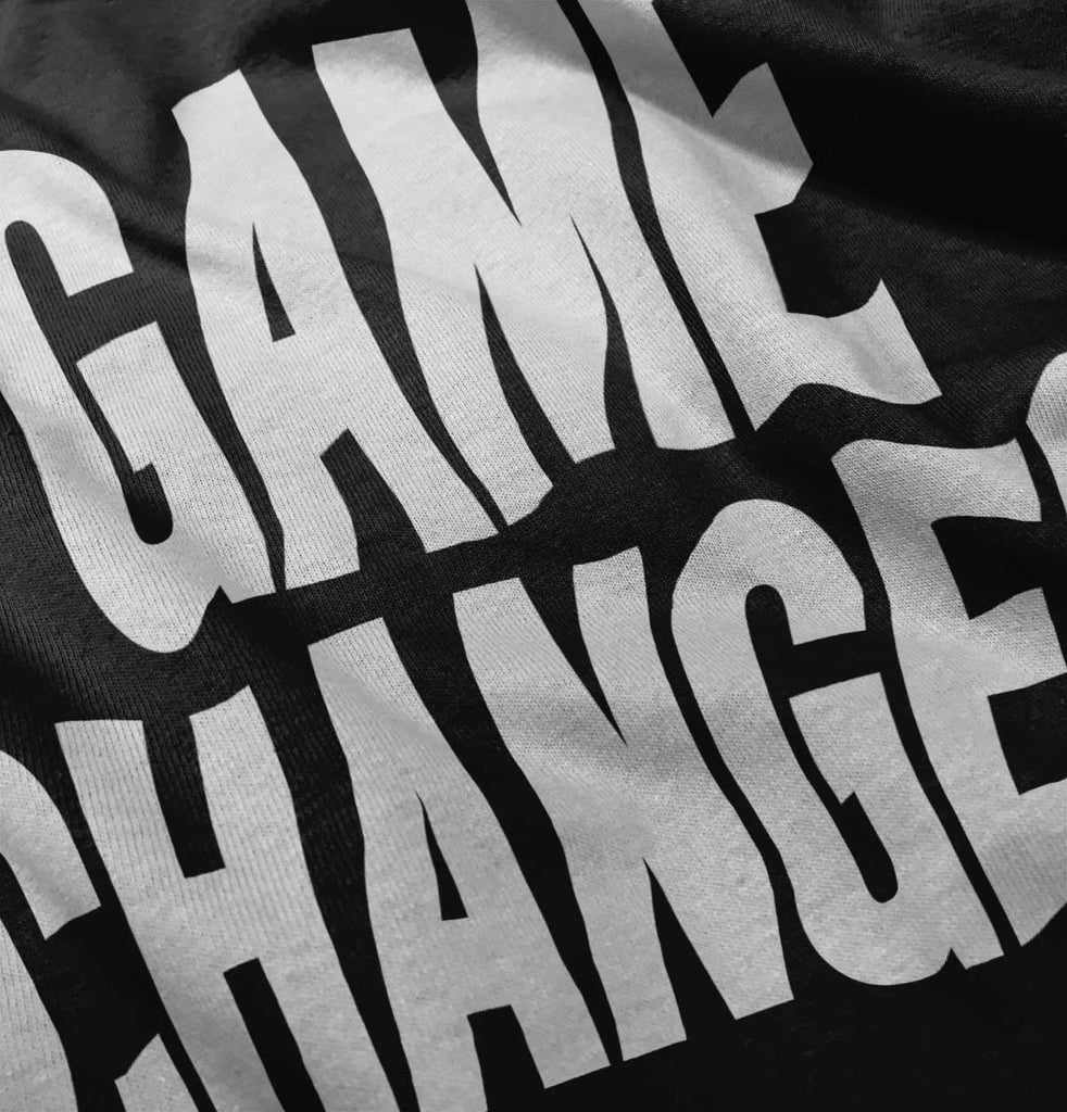 Game Changer Infant Baby Bib-Direct To Garment Print-Brisco Baby