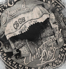 CBGB Photo Infant Baby Bib-Direct To Garment Print-Brisco Baby