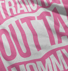 Straight Outta Mommy Baby Polka Dot Skirt Dress-Direct To Garment Print-Brisco Baby