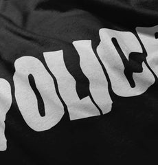 Police Force Football Romper Bodysuit-Direct To Garment Print-Brisco Baby