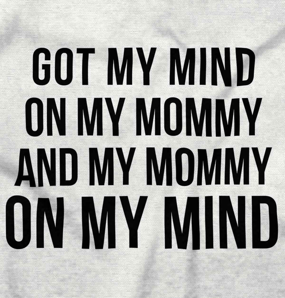 Mind On Mommy Infant Baby Bib-Direct To Garment Print-Brisco Baby