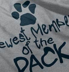 Member of the Pack Toddler Football Jersey Tee-Direct To Garment Print-Brisco Baby