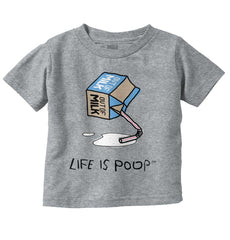 Out of Milk Infant Toddler T Shirt-Direct To Garment Print-Brisco Baby