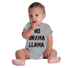 No Drama Romper Bodysuit-Direct To Garment Print-Brisco Baby