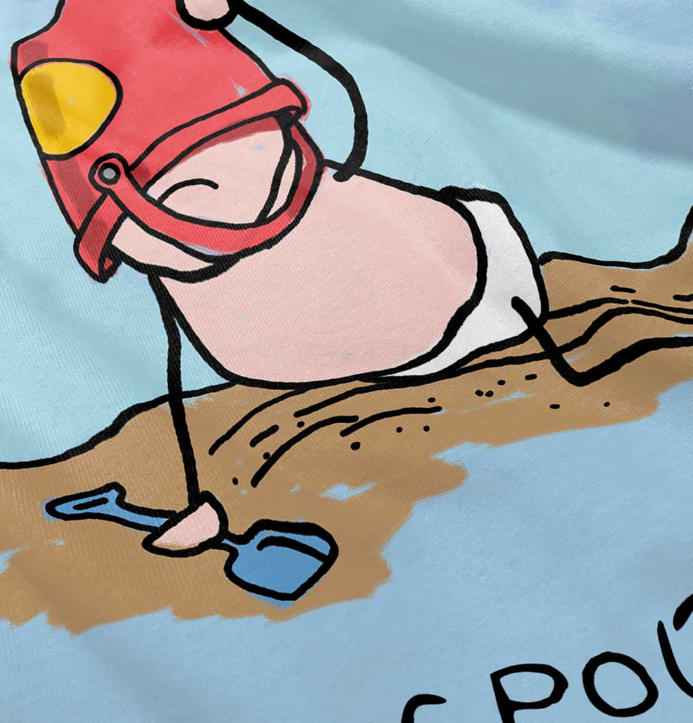 Baby Beach Romper Bodysuit-Direct To Garment Print-Brisco Baby