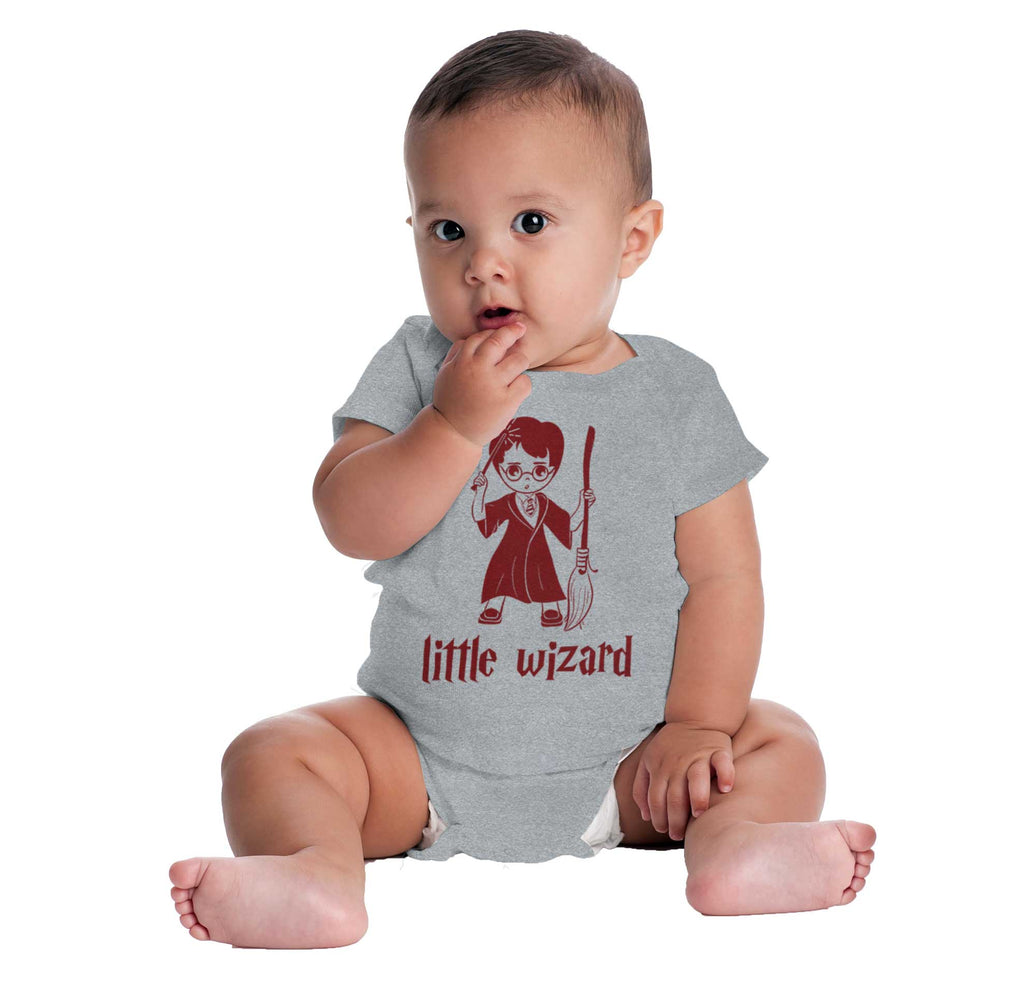 Little Wizard Romper Bodysuit-Direct To Garment Print-Brisco Baby