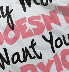 Your Advice Infant Baby Bib-Direct To Garment Print-Brisco Baby