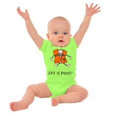 Baby Life Vest Romper Bodysuit-Direct To Garment Print-Brisco Baby