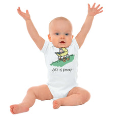 Downhill Stroller Romper-Direct To Garment Print-Brisco Baby