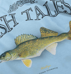 Walleye Fish Infant Toddler T Shirt-Direct To Garment Print-Brisco Baby